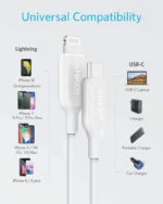 Anker PowerLine Soft USB-C to Lightning Cable - Image 3