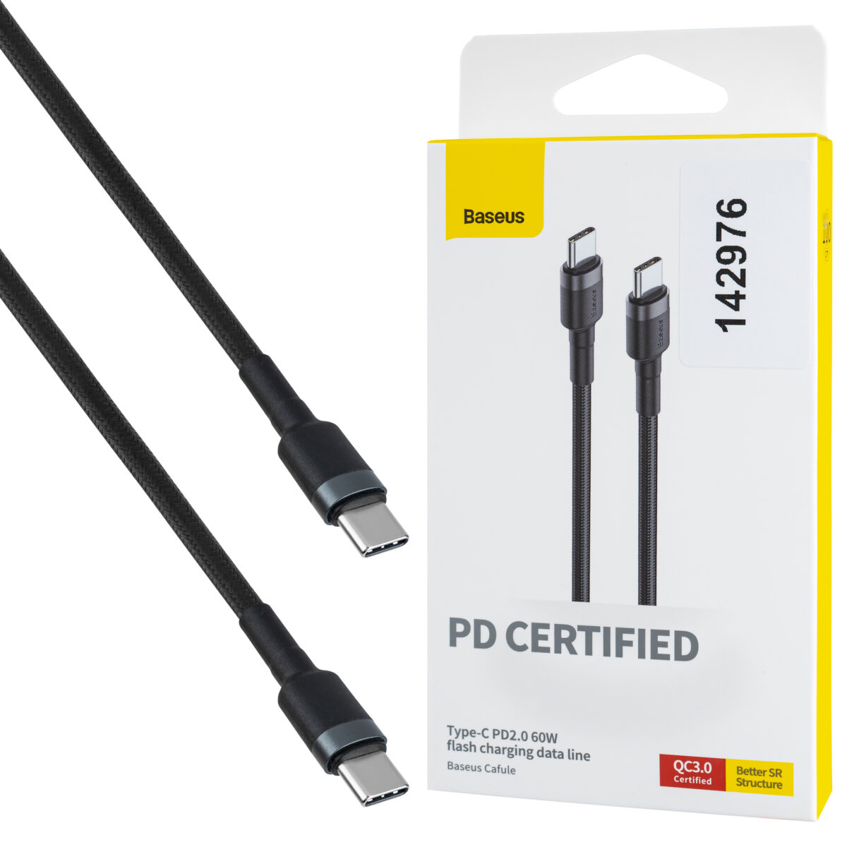 Baseus Cafule Type-C PD2.0 60W flash charging data line - Image 5