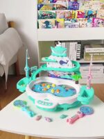Children Electric Fishing Game Toy Multi-function Summer Toys for Kids Pretend Play Toy Outdoor Family Fun - Image 6