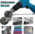 Electric Drill Plate Cutter, Sheet Metal Nibbler, Operating Metal Tin Cutter, Electric Drill Plate Cutter - Image 3