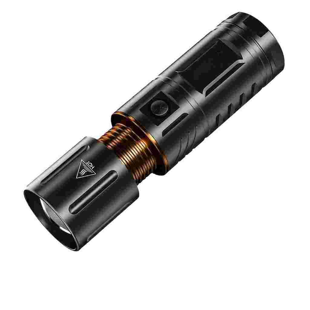 Flashlight Rechargeable T40 Powerful Light Flashlight Charging, Long Range Outdoor Range 50,000 Ultra Bright White LED Light High Power Small Powerful for Disaster Prevention, Earthquakes, Power (1) Flashlight Rechargeable T40 Powerful Light Flashlight Charging, Long Range Outdoor Range 50,000 Ultra Bright White LED Light High Power Small Powerful for Disaster Prevention, Earthquakes, Power - Image 1