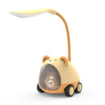Foldable LED Study Lamp for Kids With Pen Holder and Built-in Sharpener