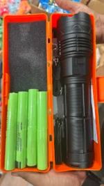 Premium Super Power Torch Light With Power bank , পাওয়ার ব্যাংক সহ প্রিমিয়াম সুপার পাওয়ার টর্চ লাইট - Image 2