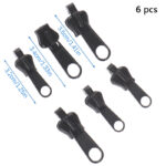 6PCS Pack Instant Fix Zipper Repair Kit Replacement Zip Slider Teeth Rescue DIY Zippers Sewing by allpointbd - Image 8