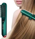 Electric Hair Straightening Brush  Heated Hair Straightener Comb  Anti-Frizz Hair Styling Brush - Image 2