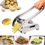 Manual French Fry Cutter | Potato & Vegetable Cutter | Stainless Steel Potato Slicer for Home & Kitchen - Image 5