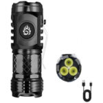 L-S60 Mini Tactical Flashlight with Type-C Charging