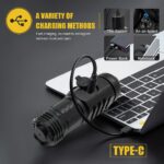 L-S60 Mini Tactical Flashlight with Type-C Charging - Image 7