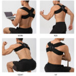 Posture Corrector for Men & Women | Adjustable Shoulder & Upper Back Support Brace | Back Posture Corrector - Image 3