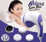 Relax Tone Spin Body Massager With 5 Headers Relax Spin Tone Slimming Lose Weight Burn Fat Full Body Massage Device by Allpointbd - Image 3