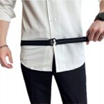 Adjustable No-Buckle Invisible Belt for Men | Elastic Shirt & Trouser Waist Belt - Image 5