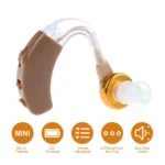 Cyber Sonic Hearing Aid Amplifier  Mini Adjustable Hearing Enhancement Device - Image 2