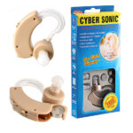 Cyber Sonic Hearing Aid Amplifier  Mini Adjustable Hearing Enhancement Device