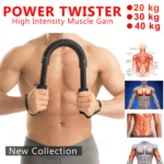 Heavy-Duty Power Twister Bar  Adjustable Chest & Arm Strengthener Exercise Bar - Image 6