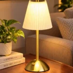 Rechargeable LED Table Lamp | 3 Color Light | Stepless Dimming | USB Type-C | Touch Control Desk Lamp