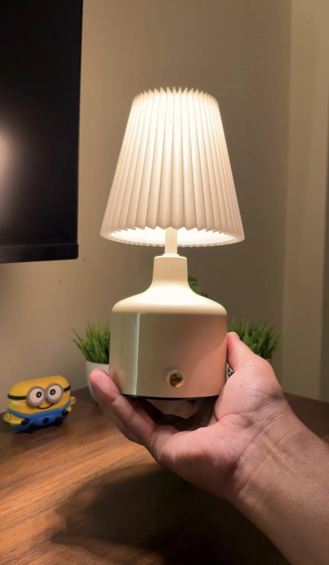 Rechargeable Touch Table Lamp 3 Color Light 3000K4000K6500K Dimmable LED Night Lamp USB-C #ALLPOINTBD #LIGHT (4) Rechargeable Touch Table Lamp | 3 Color Light 3000K/4000K/6500K | Dimmable LED Night Lamp | USB-C - Image 1