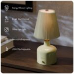 Rechargeable Touch Table Lamp | 3 Color Light 3000K/4000K/6500K | Dimmable LED Night Lamp | USB-C - Image 5